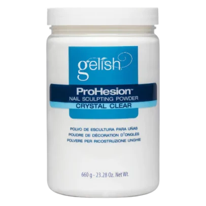 GELISH- 90G DECANTED CRYSTAL CLEAR